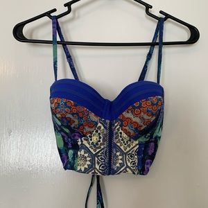 Maaji corset swim top